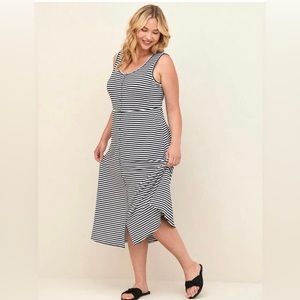 Torrid Striped Maxi Dress